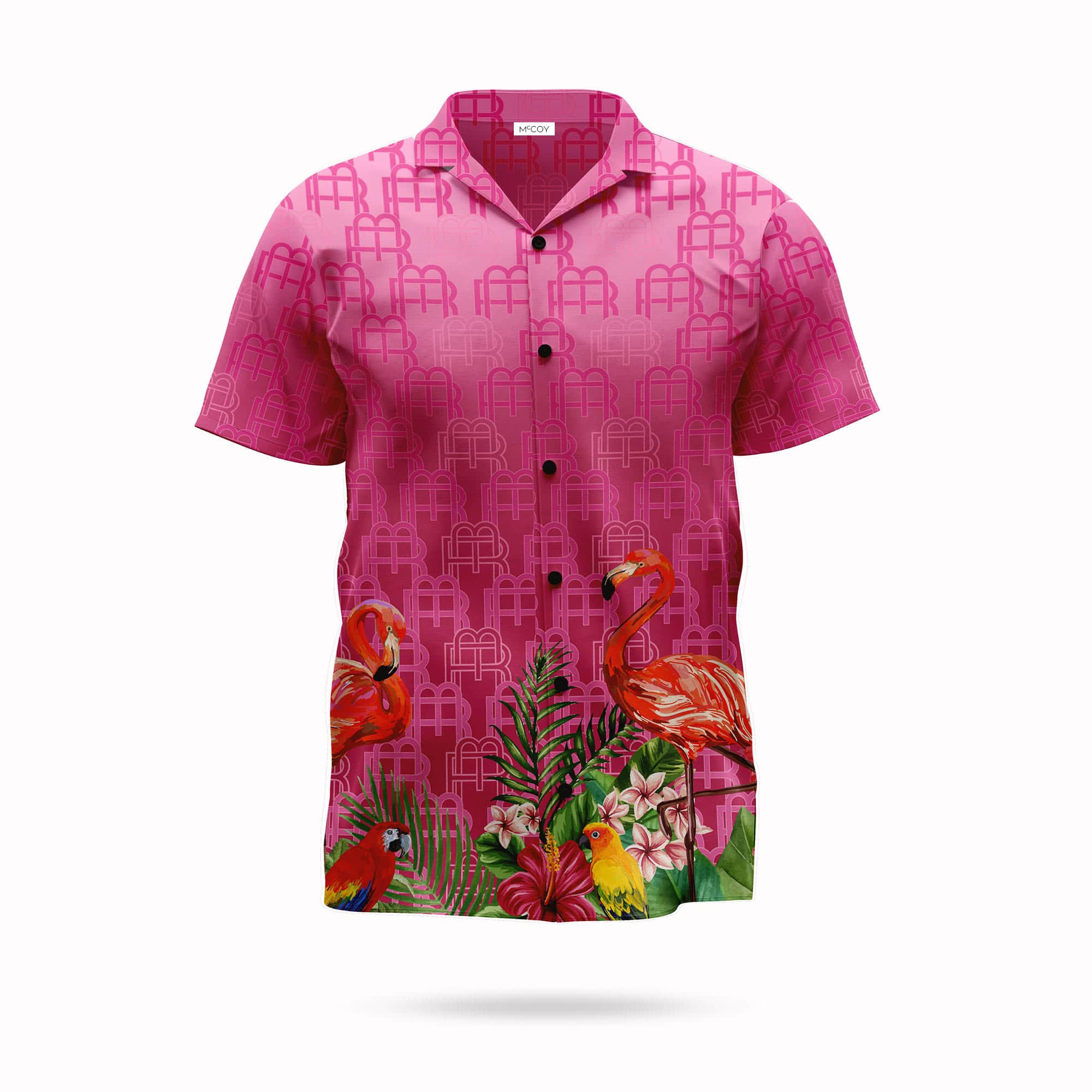 Pink Paradise Cuban Shirt