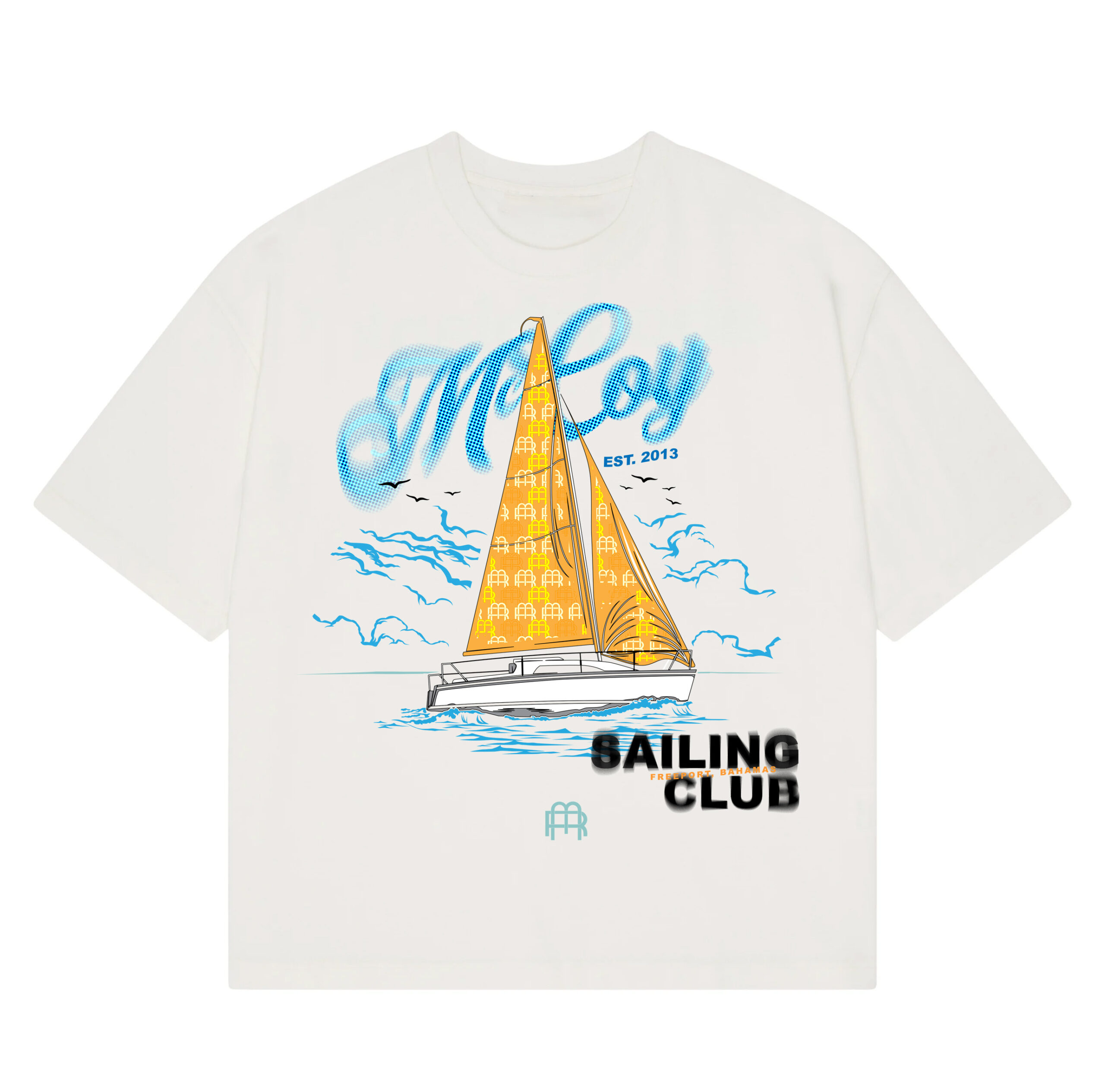 McCOY Saling Club Tee Shirt Mockup